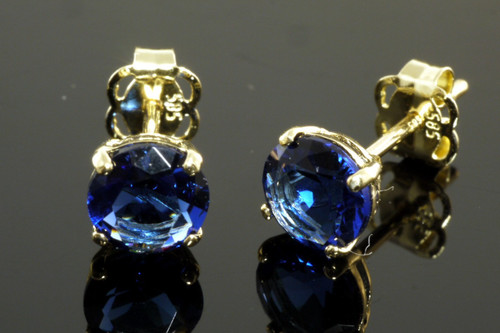333 gold ohrstecker - gold,