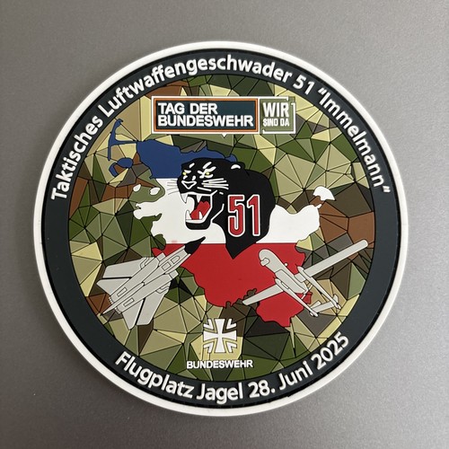 Aufnäher pvc patch - pvc, bundeswehr