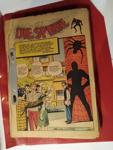 Die spinne jahren - jahren, heft