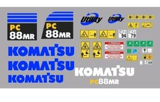 Komatsu PC 88 MR-6 Aufkleber