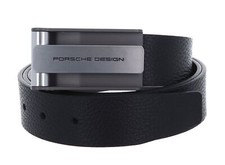 PORSCHE DESIGN Business Hook Belt Buckle 35 W90 Gürtel Black schwarz Neu