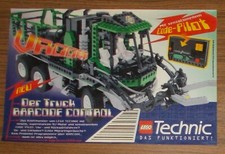 Seltene Werbung LEGO Technic 8479 Barcode Control Truck 1997