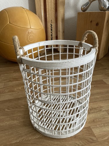 Rattan korb landhaus stil - rattan,