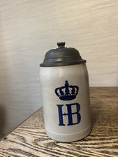 Bierkrug Hofbrauhaus HB München 0,5 L Antik Brauereikrug Keferloher Krug