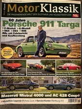 Motor Klassik November 11/2025 Porsche 911 Targa, Datsun 240Z, OSI, AC 428
