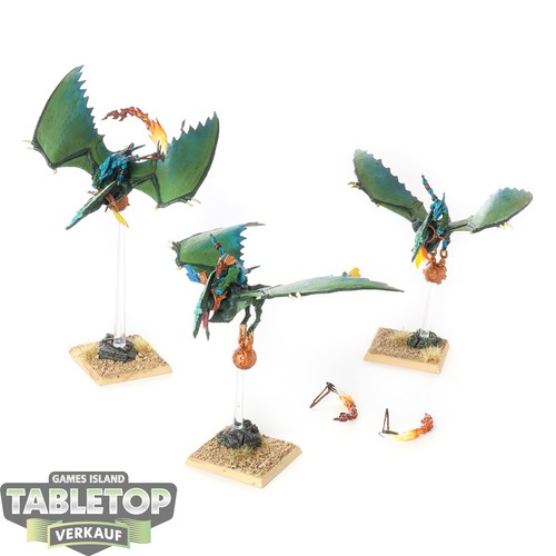 Lizardmen terradon riders - terradon,