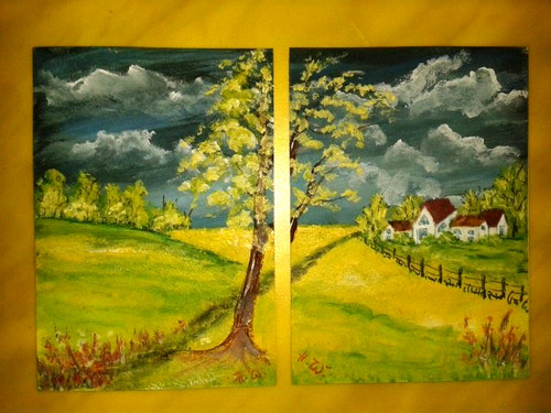 Original gemälde set - original,