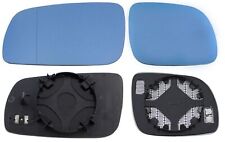 Set Spiegelglas Spiegelgläser links und rechts beheizbar blau asphärisch konvex