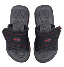 beco Badelatschen, Badeschuhe, Badeschlappen mit Klettverschluss Größe 35 bis 46