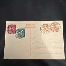 DR Infla Ganzsache Postkarte