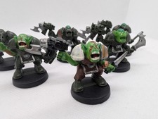 Warhammer 40K Figuren / 7x Ork Boyz / GW Classic / SPACE CRUSADE ORKS / Tabletop