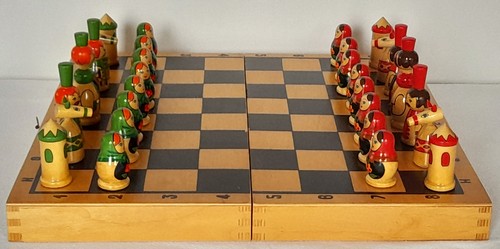 Schachspiel matroschka echte - matroschka,