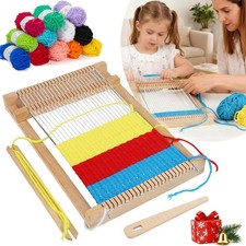 Webrahmen mit Garn Webrahmen