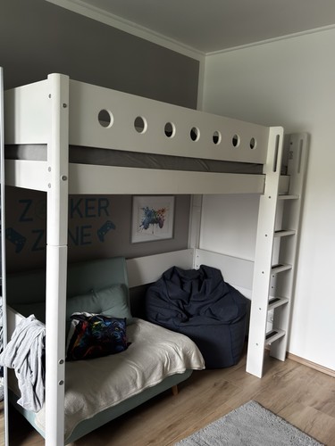 Flexa kinder hochbett aus holz - flexa,