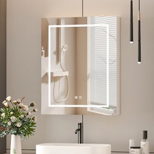 Spiegelschrank bad mit led - spiegelschrank,