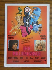 Filmplakatkarte / moviepostercard  Der Millionenraub  Warren Beatty