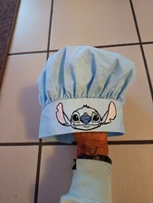 Stitch Kindermütze Kochmütze Backmütze Blau Unisex