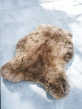 Braun xxl schaffelle echte - l-xxl, schaffelle,