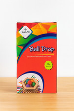Gebrauchtes Holzspiel „Ball Drop“ von YAANI – pädagogischer Spielspaß für Kinder