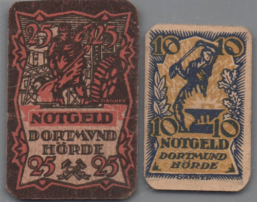 Scheine notgeld dortmund - notgeld,