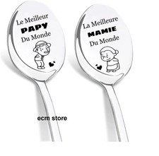 Gravierte Löffel Beste Oma Bester Opa der Welt Geschenk Opa Oma /EBVH