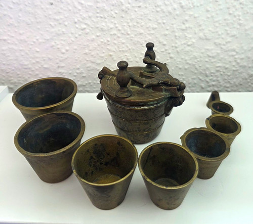 Antikes bechergewicht - antikes,