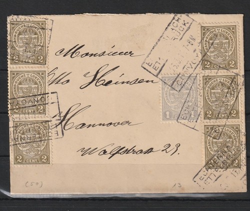 Luxemburg brief ettelbrück - brief,