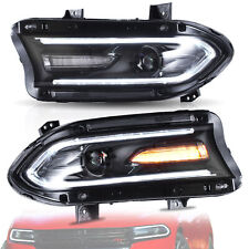 LED Headlights Dual Beam Projektor für Dodge-Charger 2015-2020 FrontScheinwerfer