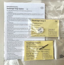 Steckriegel Snap System