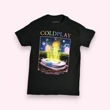 Coldplay T-Shirt Schwarz Music