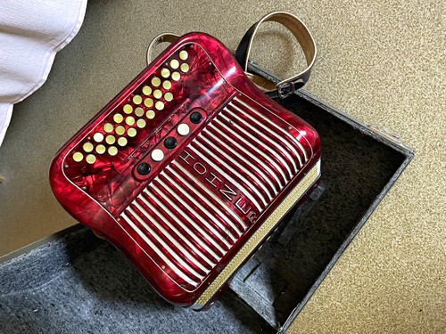 Hohner knopfakkordeon rot - hohner, 8