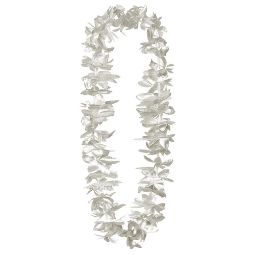 Hawaiikette silber mottoparty - silber,