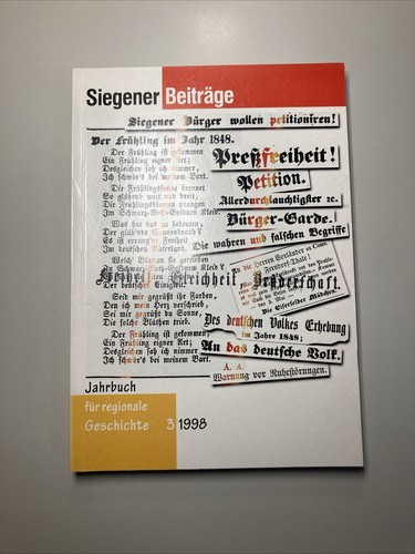 1998 siegener beiträge - siegener,