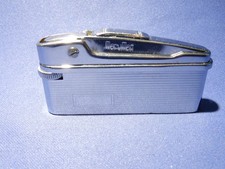 MARUMAN Taschenfeuerzeug in Chrome mit Kindersicherung überholt gasdicht