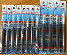  Häkelnadeln - Garnhäkelnadel - Wollhäkelnadel mit schwarzem Softgriff - Prym 