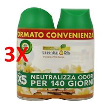 3 X Airwick Freshmatic Autofill Spray 2x250 Ml Vaniglia & White The