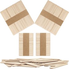 Holzstäbchen Bastelbedarf Schneidebretter Hobbybedarf natur Holz