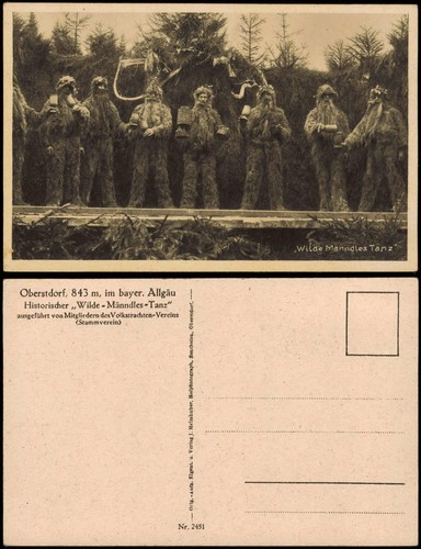 Ansichtskarte oberstdorf - ansichtskarte,