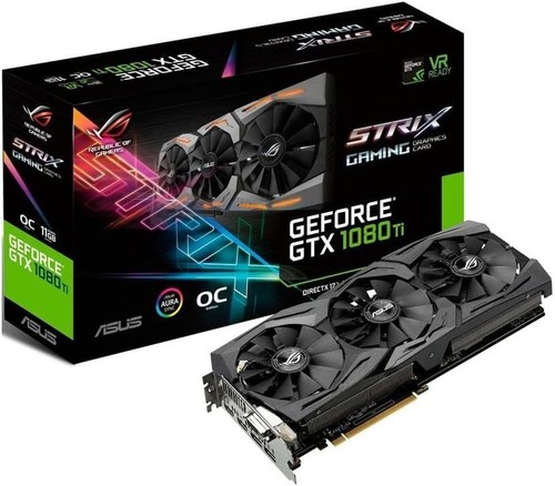 Asus rog strix - asus, gtx1080ti-o11g