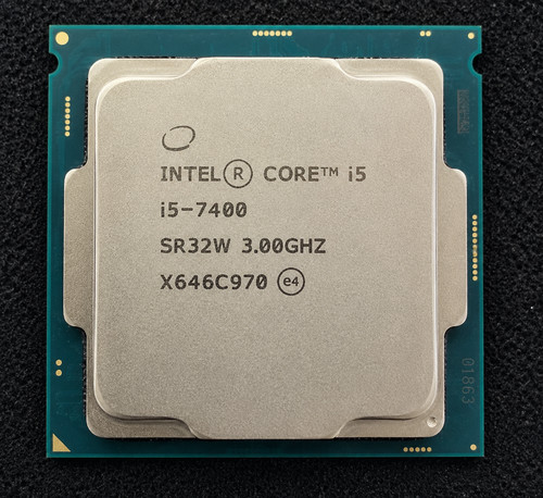 Intel core 7400 quad - i5-7400, quad-core