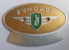 Zündapp Plakette Embem Tankemblem