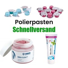 Mira Clin Zahnpolierpaste | Polierpaste Prophylaxe Pflege Reinigung weiß Zahn