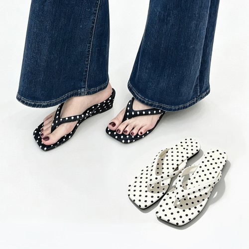 Damen keilabsatz flip flops - keilabsatz,