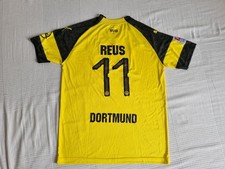 BORUSSIA DORTMUND Puma 2018-19  *REUS* TRIKOT Gr.  Im Guten Gebrauchten Zustand 
