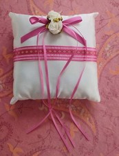 Hochzeitskissen Ringkissen Traukissen Trauringe Eheringe Kissen.