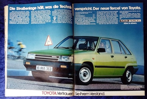 Toyota tercel originale - tercel,,