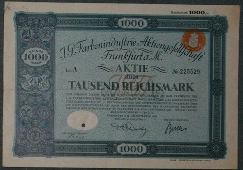Farbenindustrie - i., g.