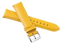 MARCHEL Lederarmband HLLB Premium Silber Gold Schließe Uhrenarmband Armband Uhr