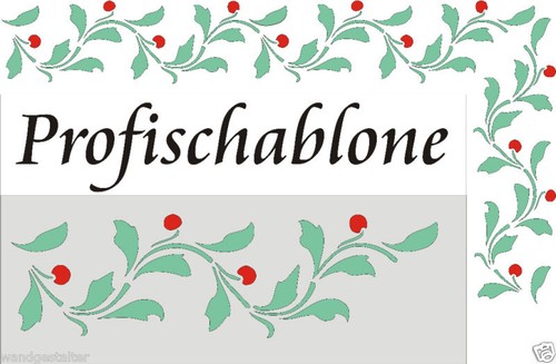 Kirschranke wandschablone - -,