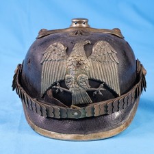 Pickelhaube Preußen Weimarer Republik Kommandant Feuerwehr